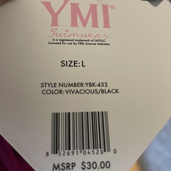 YMI Vivacious / Black Swim Bottom for Women Size Large - Picture 7 of 7